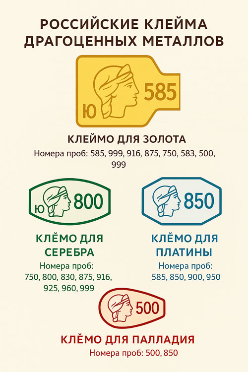 клеймо на украшении